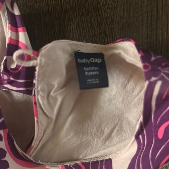 Purple and Pink Floral Dress - Picture 2 of 5